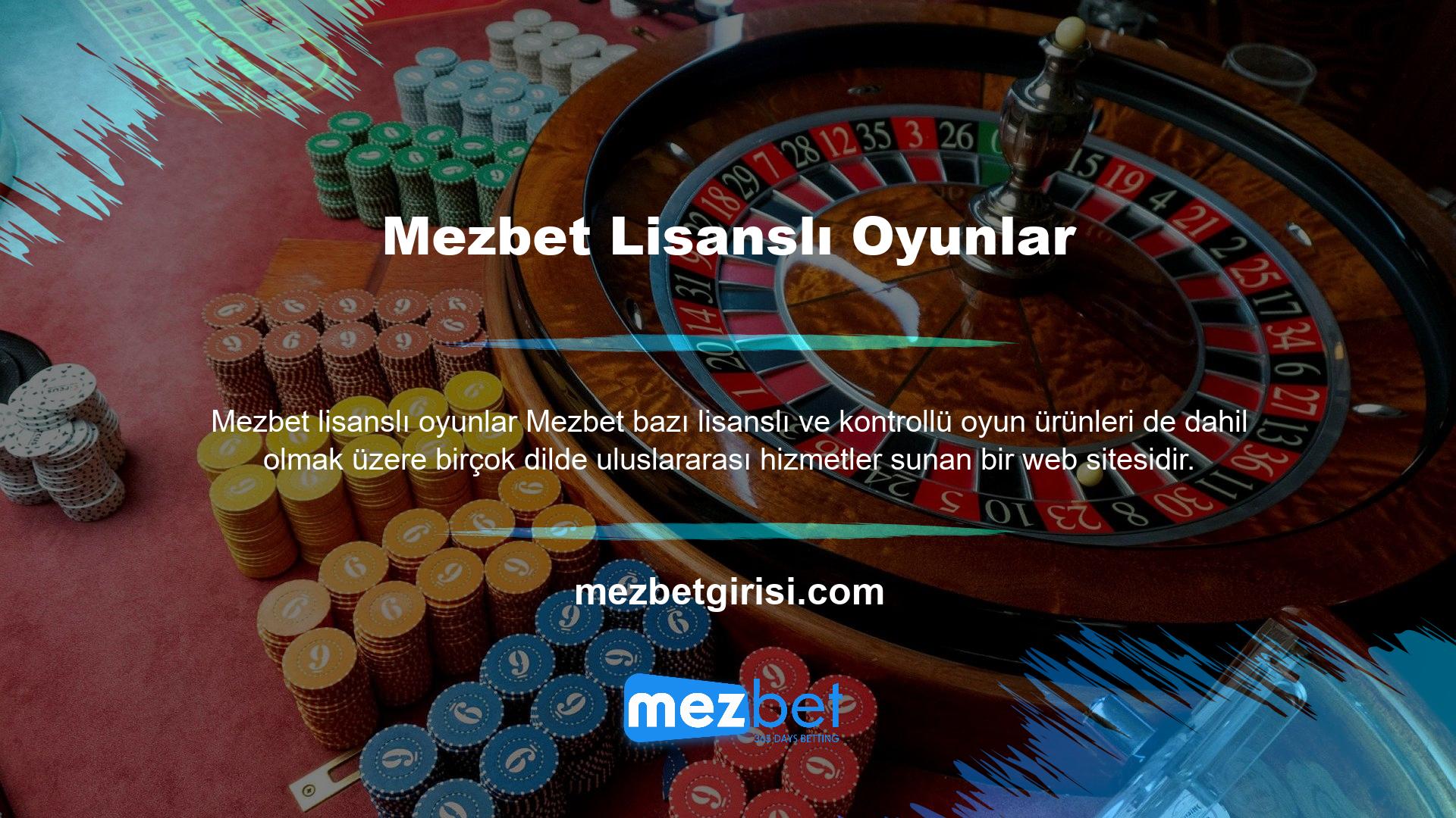 Site, farklı oyun türleri oynamanıza ve eğlenmenizi sağlar